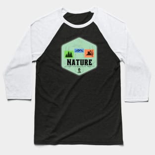 nature is my happy place Baseball T-Shirt